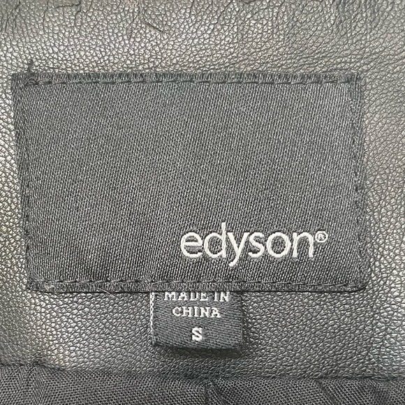 Edyson Maisha Ponte Faux Leather Jacket - Picture 3 of 3